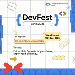 DevFest Benin 2025 Set to Bring Developers Together in Benin City