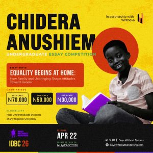 CHIDERA ANUSHIEM ESSAY COMPETITION: CALL FOR ENTRIES